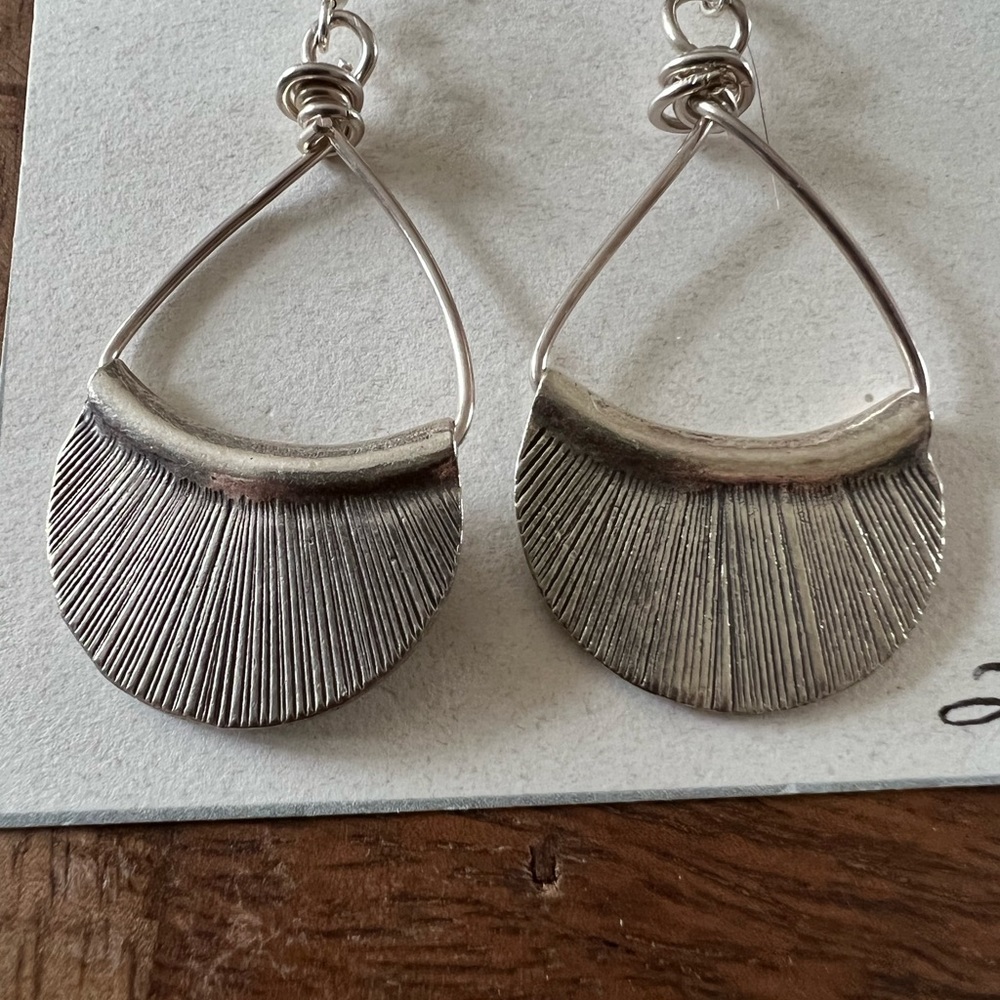 Handmade Sterling Silver designed earrings